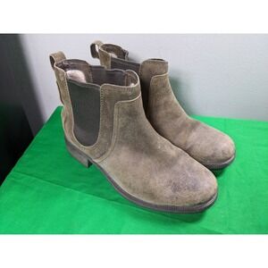 UGG Boots Bonham II Chelsea Ankle Pull On 1095150 Tan Suede Size 7